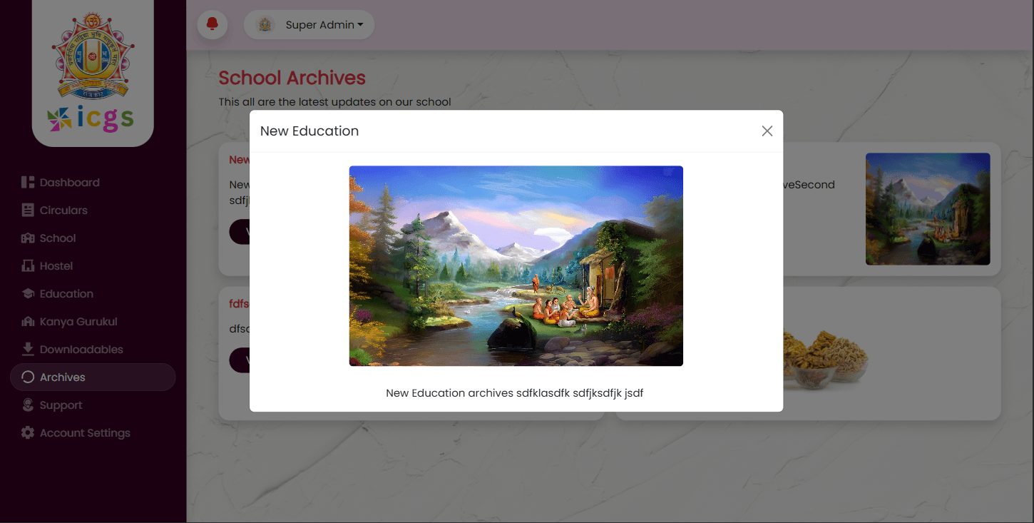 SGRS Education User
