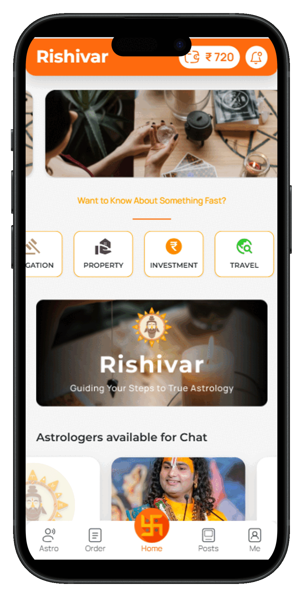 Rishivar User App