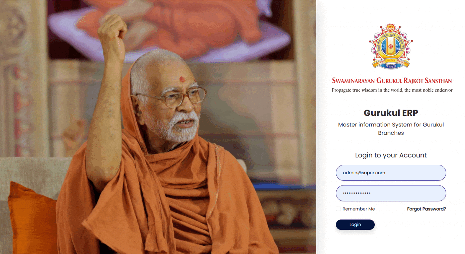 SPMK GURUKUL ERP