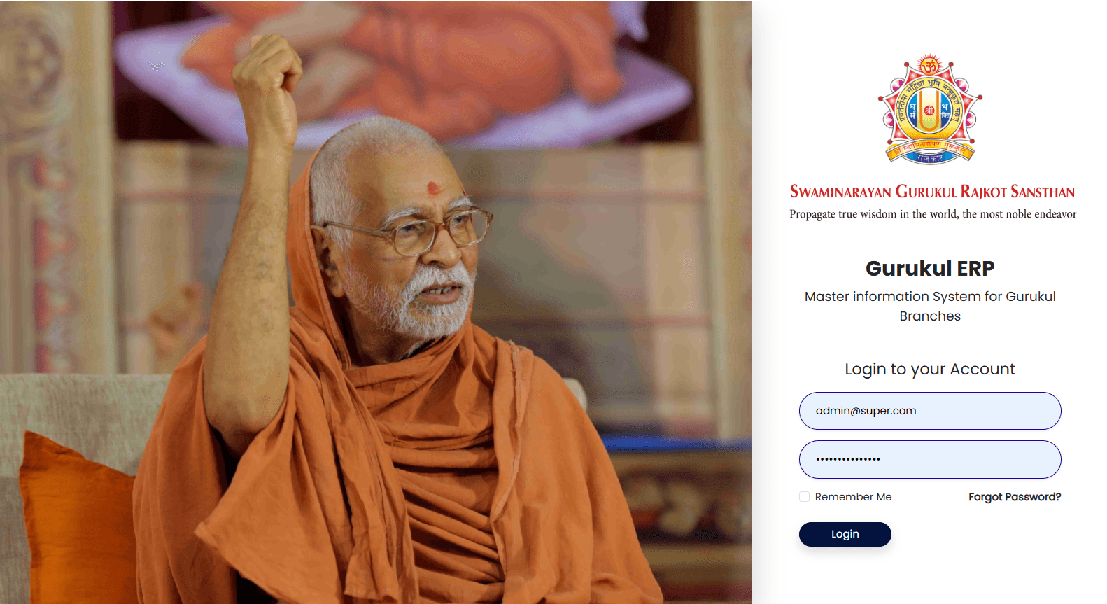 SPMK GURUKUL ERP