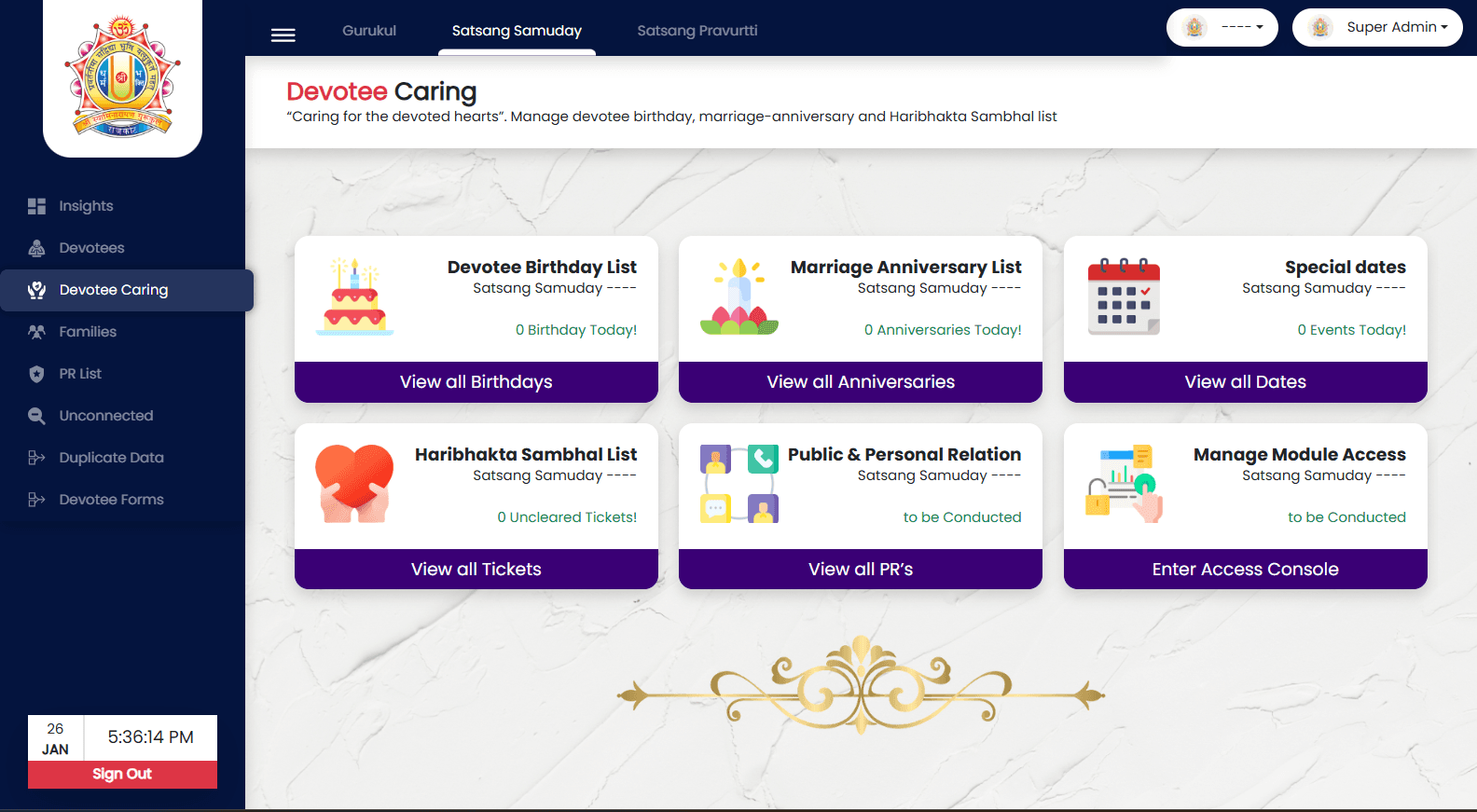 SPMK GURUKUL ERP