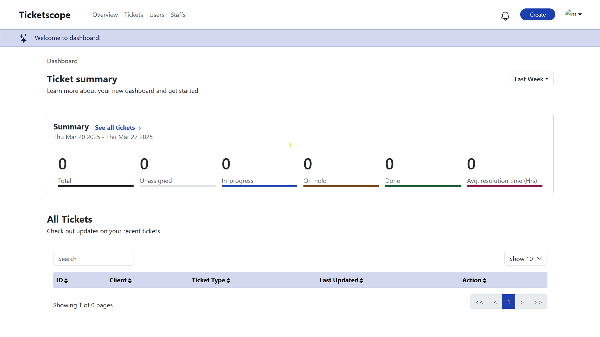 Ticket Scope Admin App